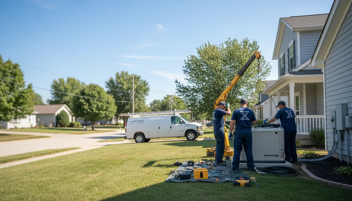 Generator Installation in Clutier, IA near me